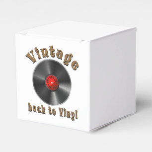 Vintag - Zurück zu Vinyl ist der Rekord zurück Geschenkschachtel