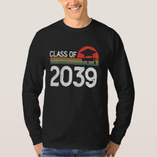 Vintag zurück zur Schulklasse 2039 wächst mit mir T-Shirt