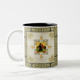 Vintag Zweifarbige Tasse