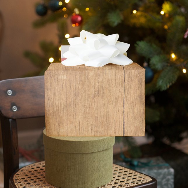 Vintaga Beauty Wood & Deer Geschenkpapier (Von Creator hochgeladen)