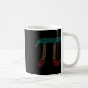 Vintage 10000 Ziffern i-Zeichen - Mathematik - Kaffeetasse