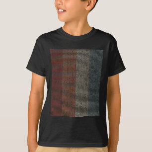 Vintage 10000 Ziffern i-Zeichen - Mathematik - T-Shirt