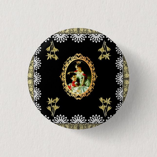 Vintage 115 button (Vorderseite)