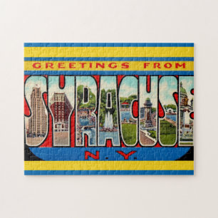 Vintage 11x14 Syracuse NY Puzzle