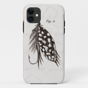 Vintage 1800er Angel Fliegen Köder Case-Mate iPhone Hülle