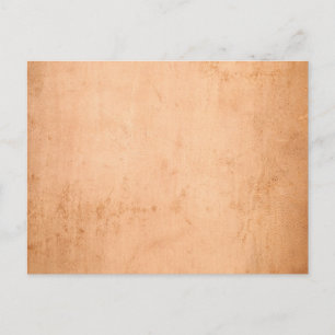 Vintage 1800er Jahre Antike Bücherleder Tan Hinter Postkarte