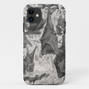 Vintage 1800er Jahre Fliegender Fuchs Fledermaus R Case-Mate iPhone Hülle