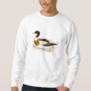 Vintage 1800s alte Drake-Enten-Illustration - Sweatshirt