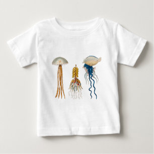 Vintage 1800s Quallen-Illustration - Qualle Baby T-shirt