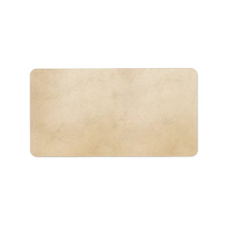 Vintage 1850 Parchment Paper Template Blank Adressaufkleber