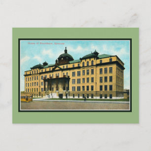 Vintage 1900s House of Providence, Syracuse NY Postkarte