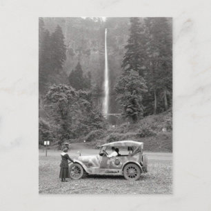 Vintage 1918 Multnomah Falls - Oregon Postkarte