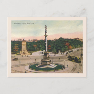 Vintage 1920er Jahre New York City Manhattan Postkarte