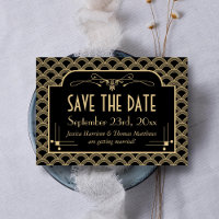 Vintage 1920's Art Deco Gatsby Wedding Collection