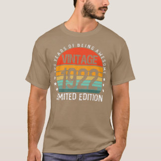 VINTAGE 1922 LIMITIERTE AUFLAGE 100 JAHRE SEIN T-Shirt