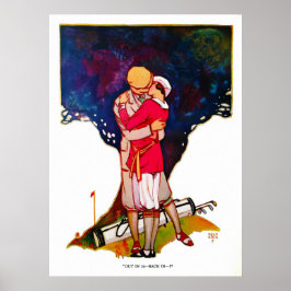 Vintage 1924-Golfdrucke Poster