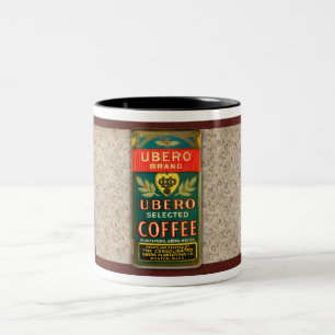VINTAGE 1925 UBERO BRAND KAFFEETASSE