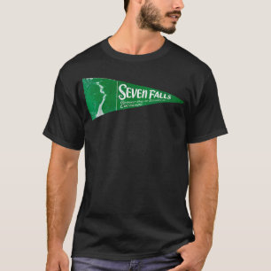 Vintage 1930er Jahre Seven Falls Colorado Springs T-Shirt