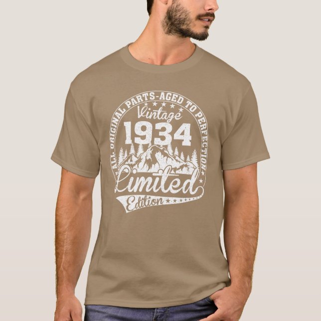 VINTAGE 1934 vintage T-Shirt (Vorderseite)