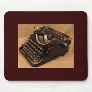 Vintage 1937 Underwood Schreibmaschinen-Mauspad Mousepad