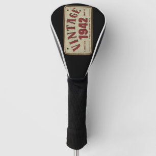 Vintage 1942 Limited Edition Originalteile Golf Headcover