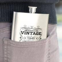 Vintage 1945 80. Geburtstag Gereift in Perfektion