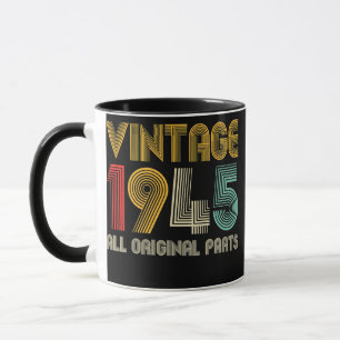 Vintage 1945 Alle Originalteile 77 Jahre Alt 77. Tasse