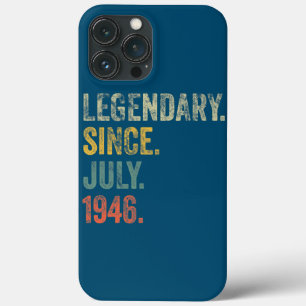 Vintage 1946 76. Geburtstagslegende seit Juli Case-Mate iPhone Hülle