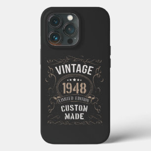 Vintage 1948 Limitierte Auflage Maßgeschneidert Ki Case-Mate iPhone Hülle