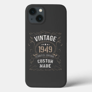 Vintage 1949 limitierte Auflage maßgeschneidert Case-Mate iPhone Hülle