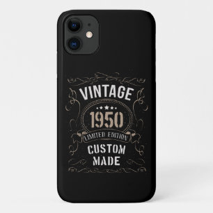 Vintage 1950 Limitierte Auflage Maßgeschneidert Case-Mate iPhone Hülle