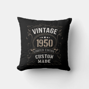 Vintage 1950 limitierte Auflage, maßgeschneidert Kissen