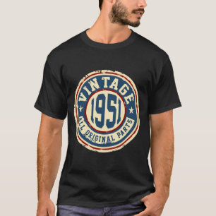 Vintage 1951 alle Vorlagen-Teile T-Shirt