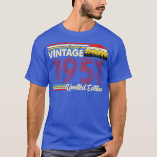 Vintage 1951 Geburtstags-Shirt Limitierte Auflage  T-Shirt
