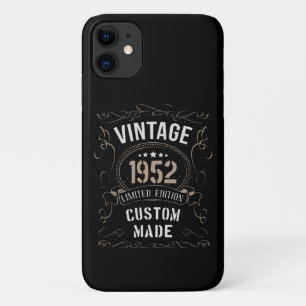 Vintage 1952 limitierte Auflage maßgeschneidert Case-Mate iPhone Hülle
