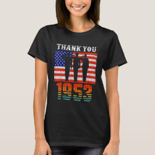 Vintage 1953 69 Jahre alte Flagge Amerikanisch 69 T-Shirt