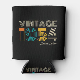 Vintage 1954 Limited Edition 70. Geburtstagskarte Dosenkühler