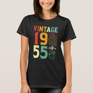 Vintage 1955 67 Jahre alter Geburtstag Camping Wan T-Shirt