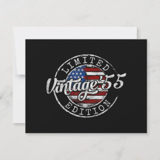 Vintage 1955 Stempel 71. Geburtstagsgeschenk Männe