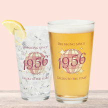 Vintage 1956 70. Geburtstag Retro Lila