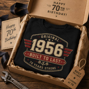 Vintage 1956 Gebaut um zu halten 70. Geburtstag Me T-Shirt