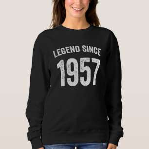 Vintage 1957 65. Geburtstagsidee seit 1 Sweatshirt