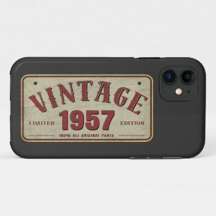 Vintage 1957 limitierte Auflage alle Originalteile Case-Mate iPhone Hülle
