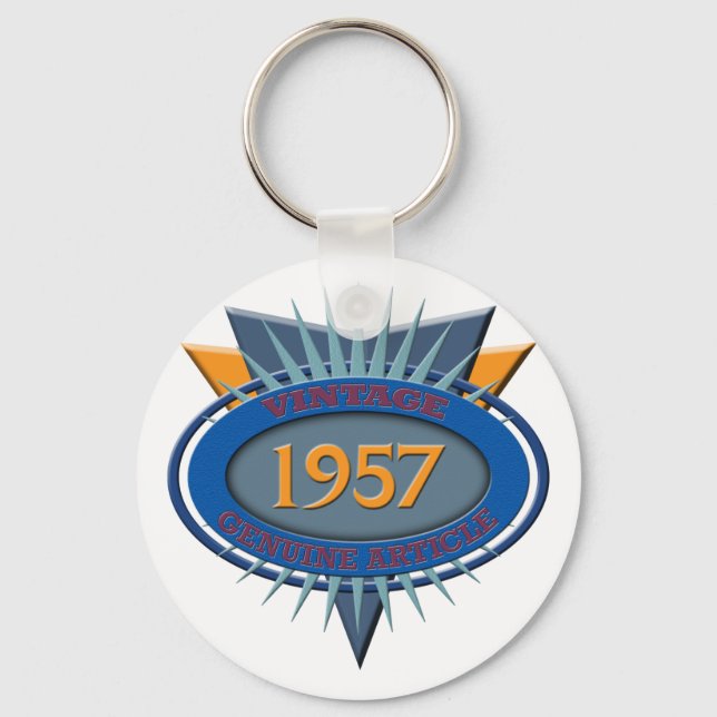 Vintage 1957 schlüsselanhänger (Vorderseite)