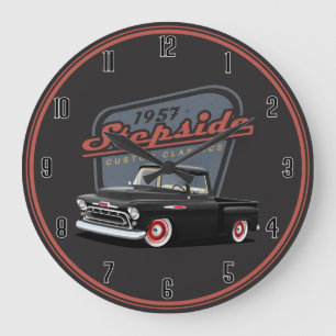 Vintage 1957 Stepside Große Uhr
