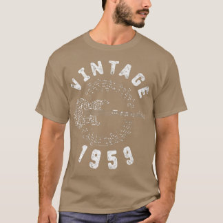 Vintage 1959 Geburtstags Limited Edition Gitarrenm T-Shirt