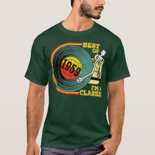 Vintage 1959 Geburtstags-Shirt Im Classic Geburtst T-Shirt