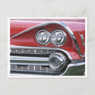 Vintage 1959 Klassiker-Autogrill-Fotografie Postkarte
