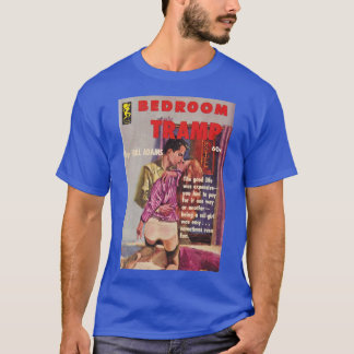Vintage 1960er Jahre Softcore Sleaze Taschenbuchco T-Shirt