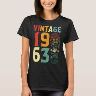Vintage 1963 59 Jahre alter Geburtstag Camping Wan T-Shirt